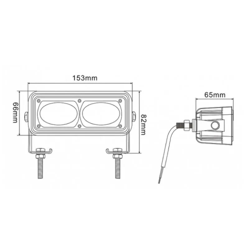 P0523 FORKLIFT ZONE LIGHT