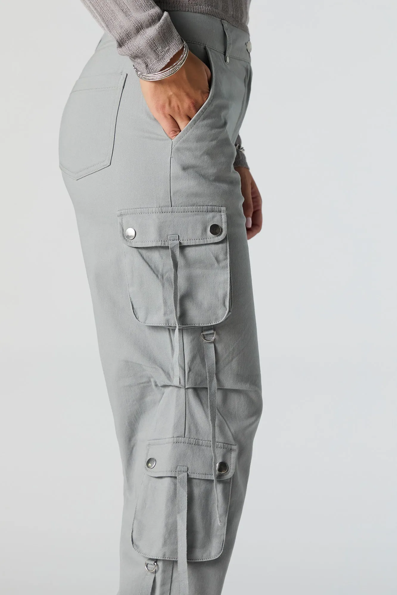 Pantalon cargo utilitaire à jambe droite