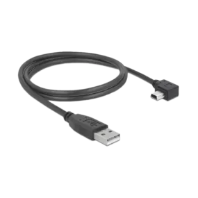 Pegasus Astro Pack of 2 x USB 2.0-A male > USB mini-B 5pin male angled 1m