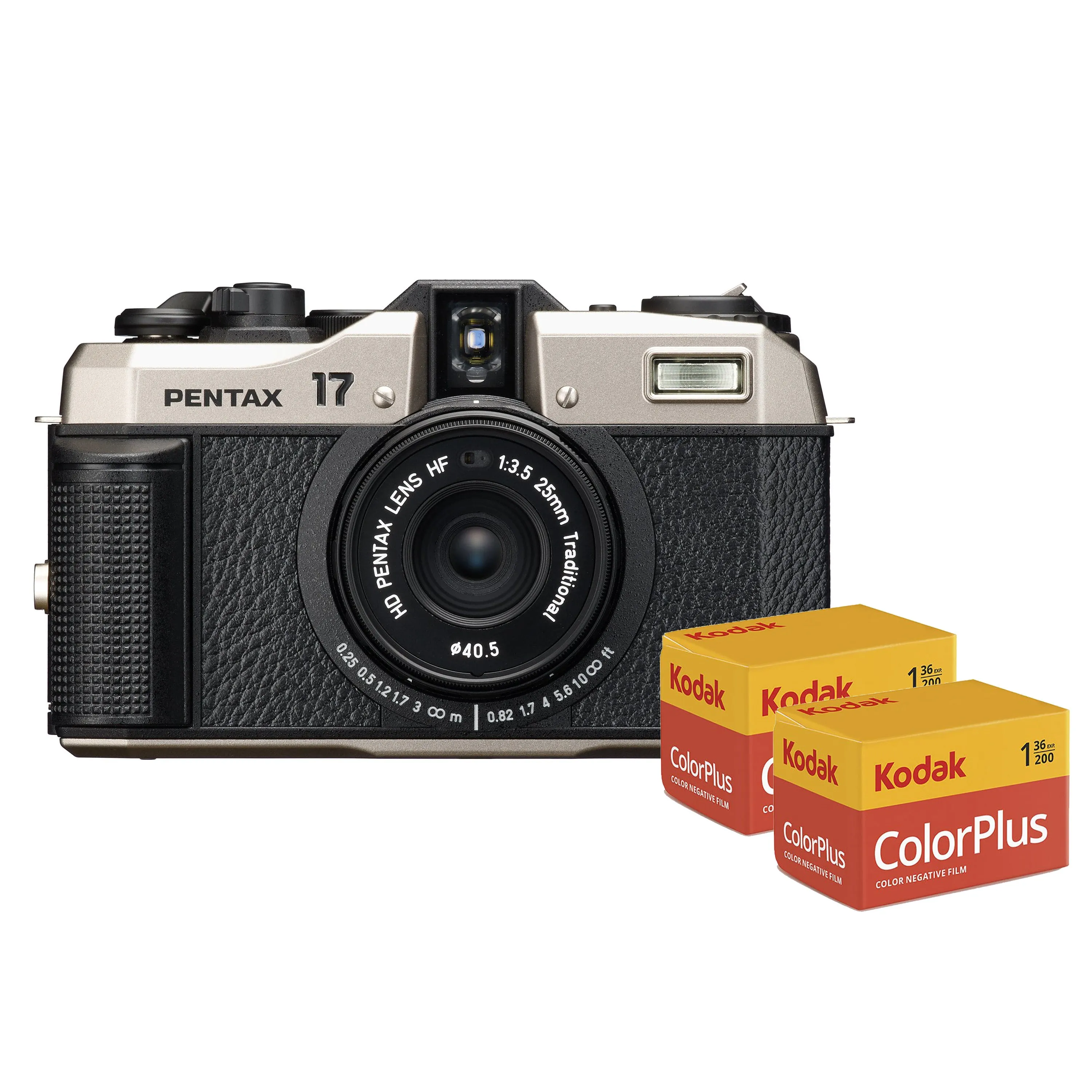 Pentax 17 Film Camera - Dark Silver