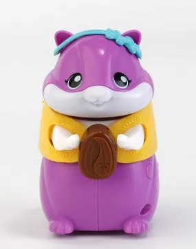 PETSQUEAKS^TM HATTIE THE HAMSTER (PURPLE VERSION)