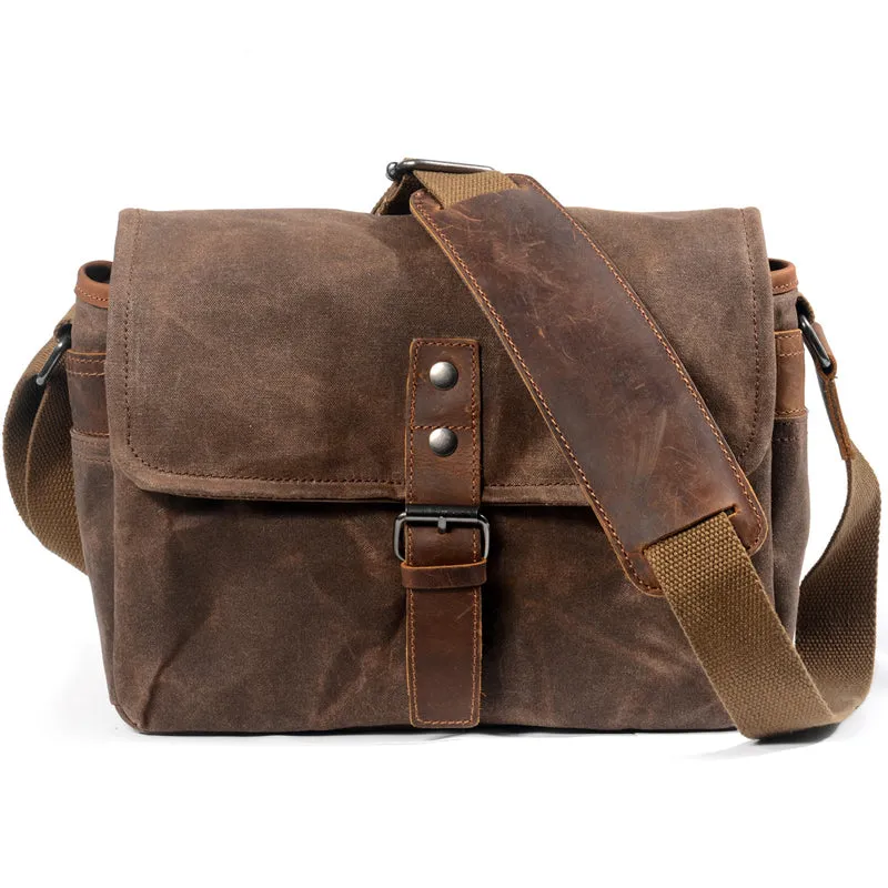 Photography Canvas Messenger Bag Camera DSLR SLR Handbag