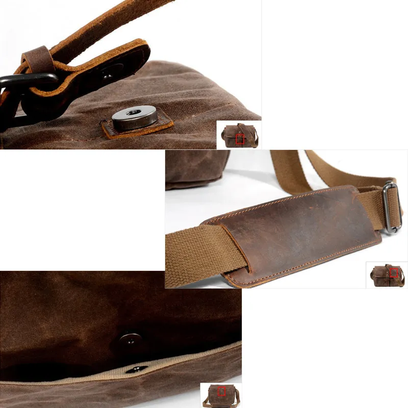 Photography Canvas Messenger Bag Camera DSLR SLR Handbag
