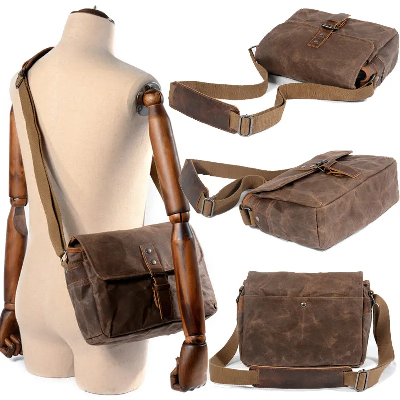 Photography Canvas Messenger Bag Camera DSLR SLR Handbag