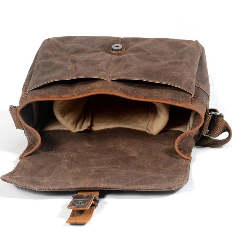 Photography Canvas Messenger Bag Camera DSLR SLR Handbag