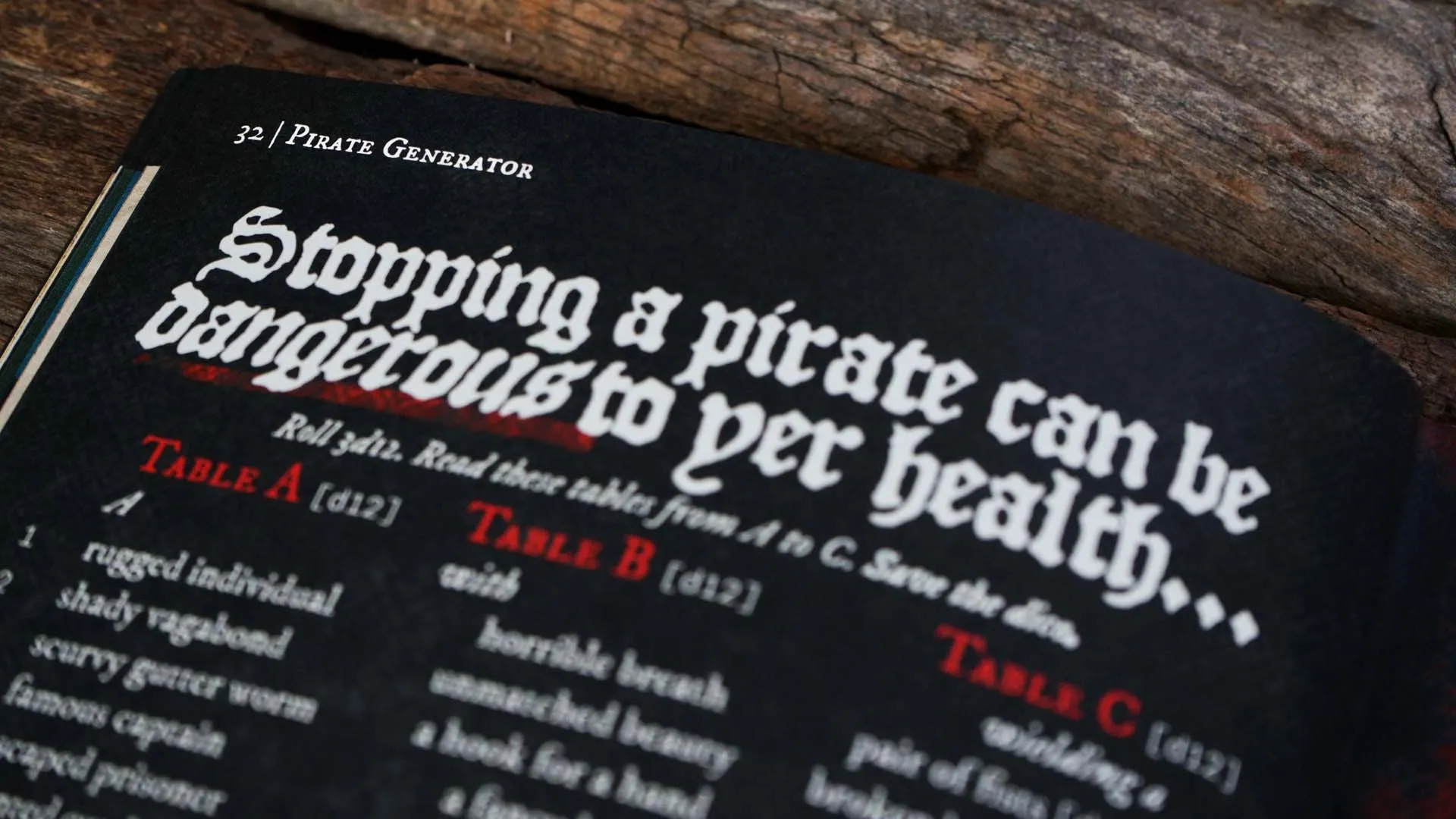 Pirate Borg 5E Bestiary