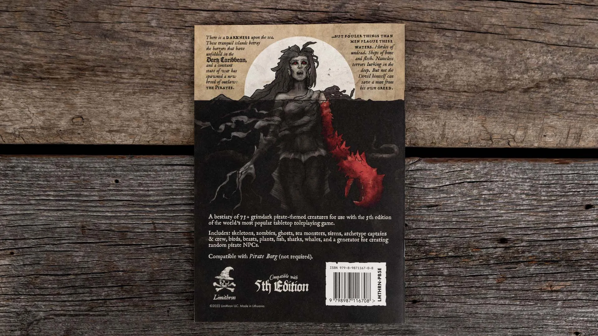 Pirate Borg 5E Bestiary