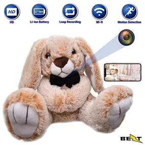 Wireless Surveillance Plush Toy with Hidden Camera