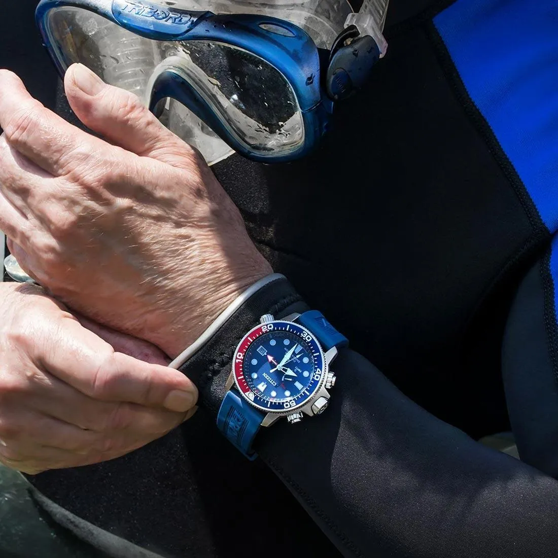 Promaster Aqualand Blue 46MM