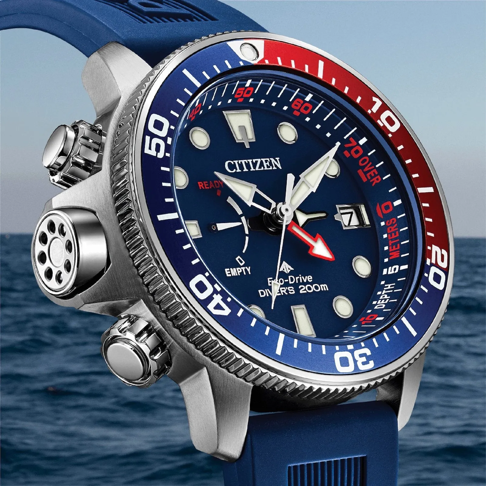Promaster Aqualand Blue 46MM