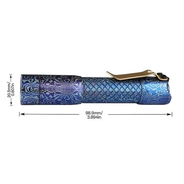 PS14 Dual Color Temperature (DCT) EDC AA Flashlight