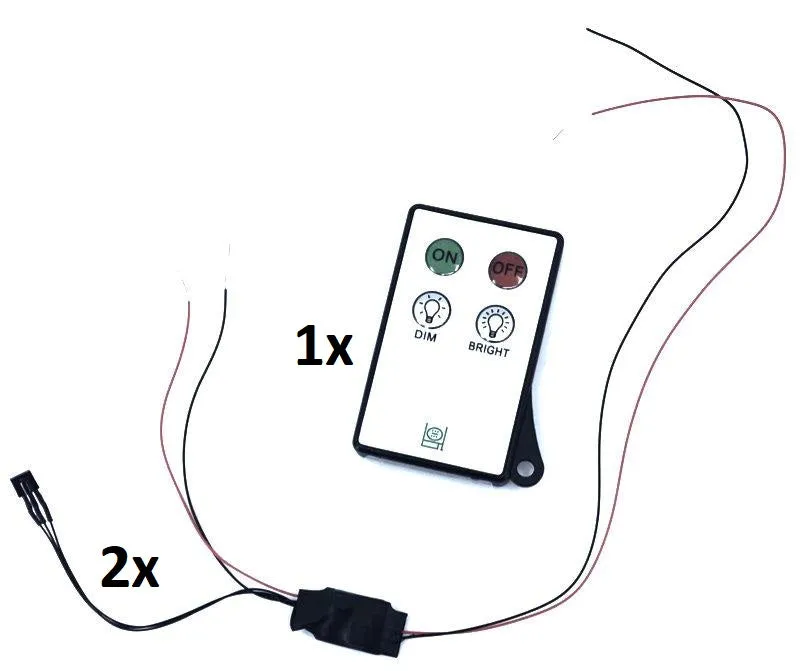 Remote Control and Dimmer for LEDs