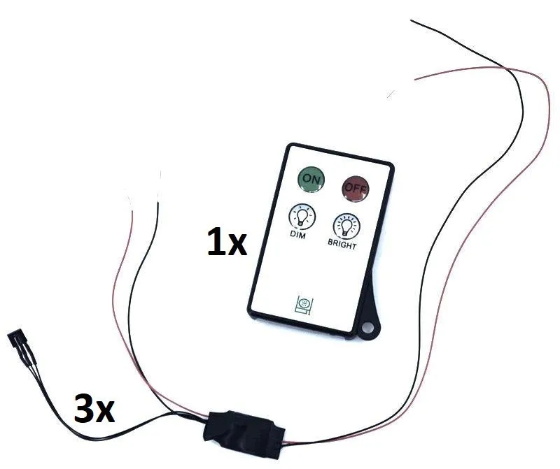 Remote Control and Dimmer for LEDs