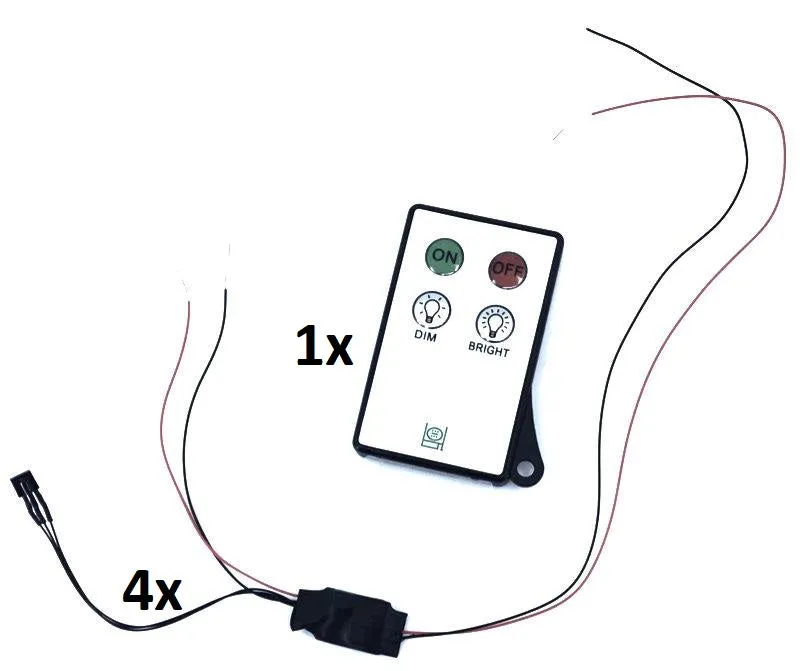 Remote Control and Dimmer for LEDs