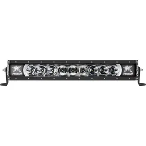 RIGID Radiance Plus LED Light Bar Broad-Spot Optic 20Inch With White Backlight
