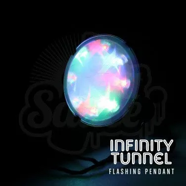 Round Infinity Tunnel Pendant
