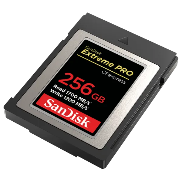 SanDisk Extreme PRO 256GB CFexpress Type B 1700MB/s Memory Card