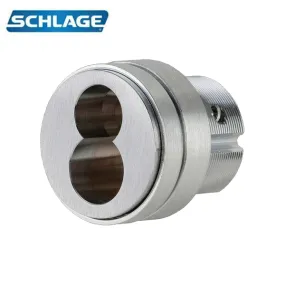 Schlage - FSIC Mortise Housing - 1-1/2" - 6-Pin - 626 - Satin Chrome - Straight Cam - Non Handed