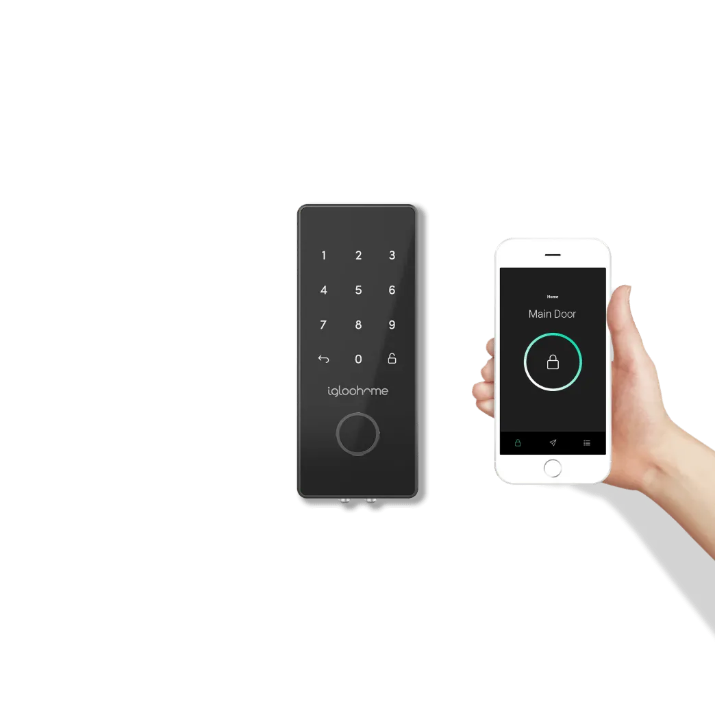 SMART DEADBOLT 2S METAL GREY DIGITAL DOORLOCK   FREE BASIC INSTALLATION