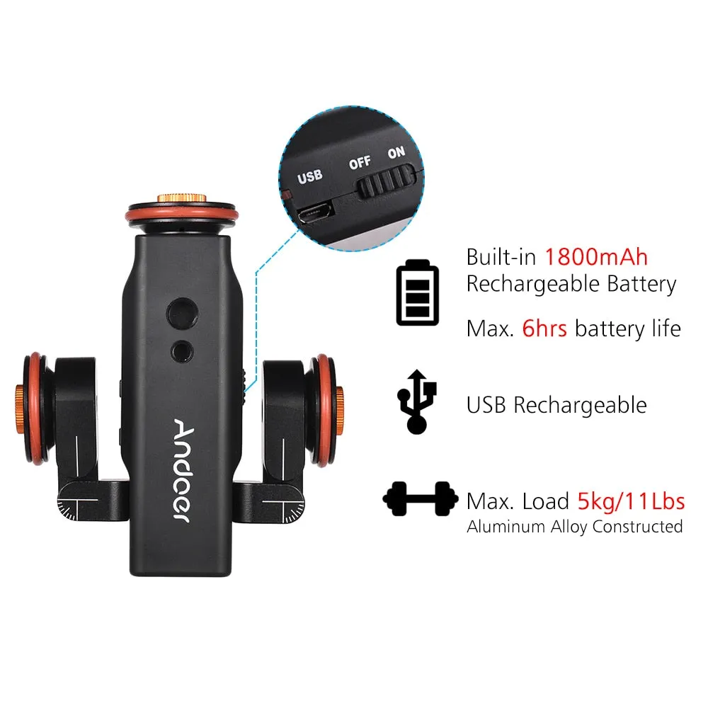 Smart Motorized Dolly Camera Holder