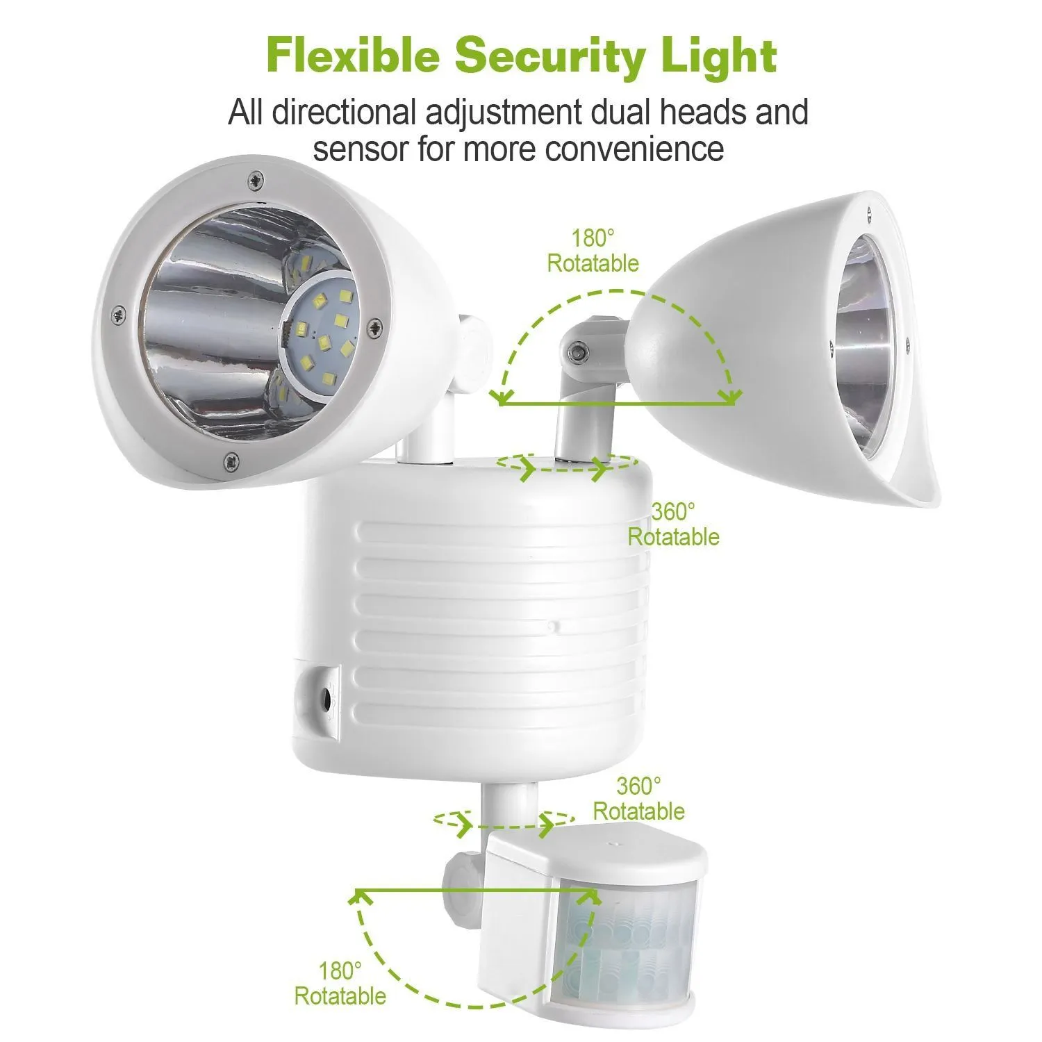 Solar Lights 22 LEDs Outdoor Security