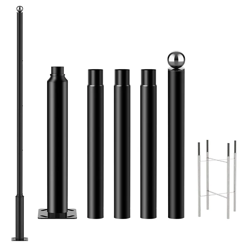 Solar Street Light Split Pole 13FT/16FT/20FT