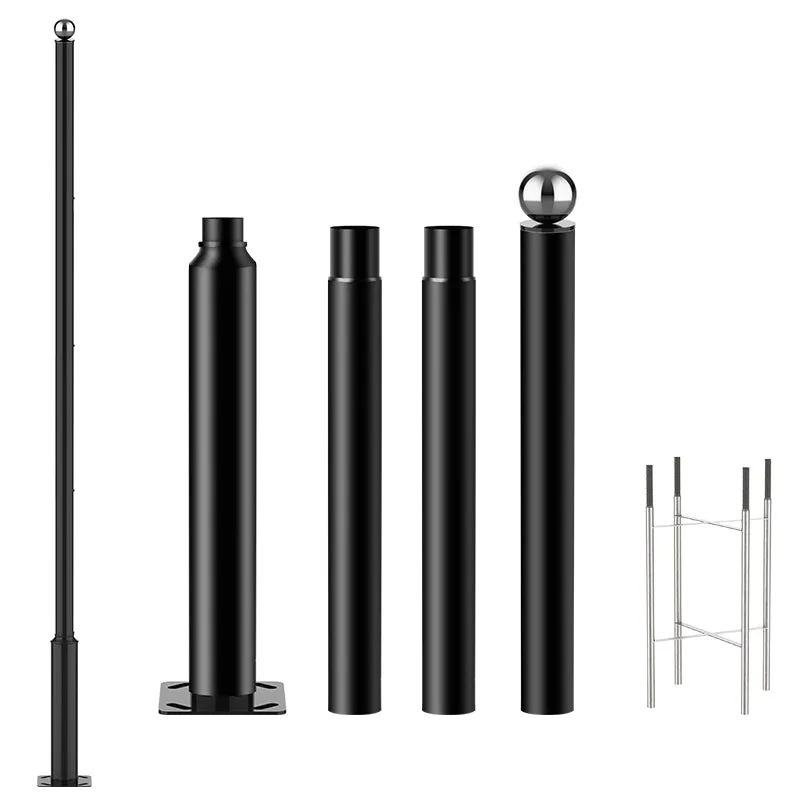 Solar Street Light Split Pole 13FT/16FT/20FT