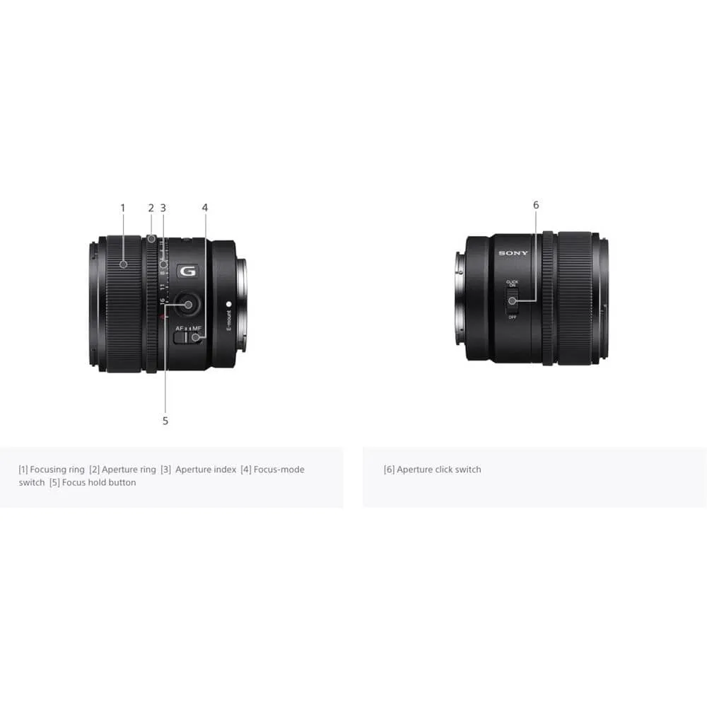 Sony E 11mm F1.8 Lens