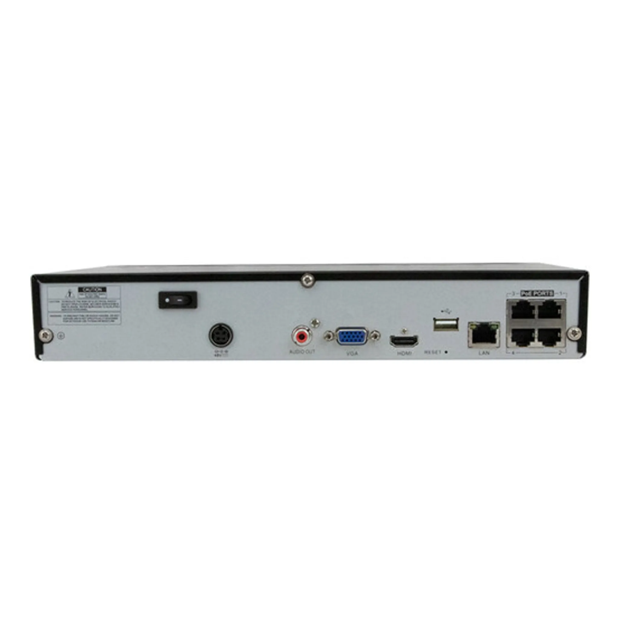 Speco N4JLN 4K 4 Channel NVR with Analytics