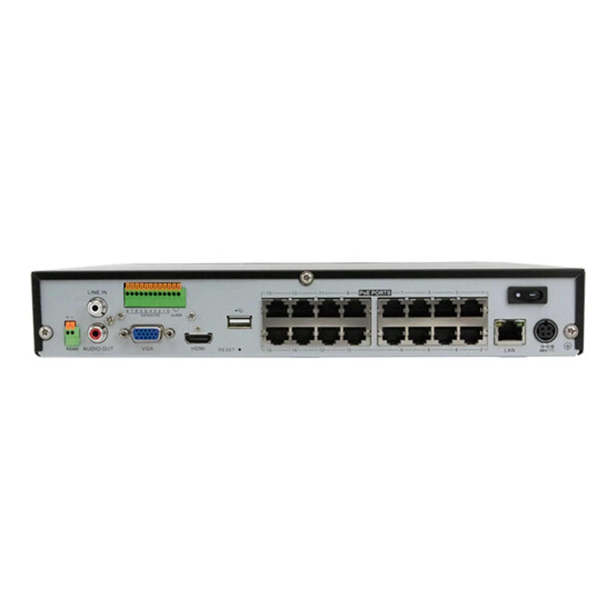 Speco N8JLN 4K 16 Channel NVR with Analytics