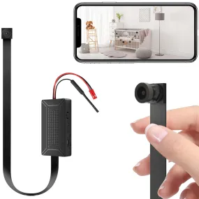 SpyWfi DIY Hidden Motion Detection Wide Lens Spy Camera 4K UHD WiFi