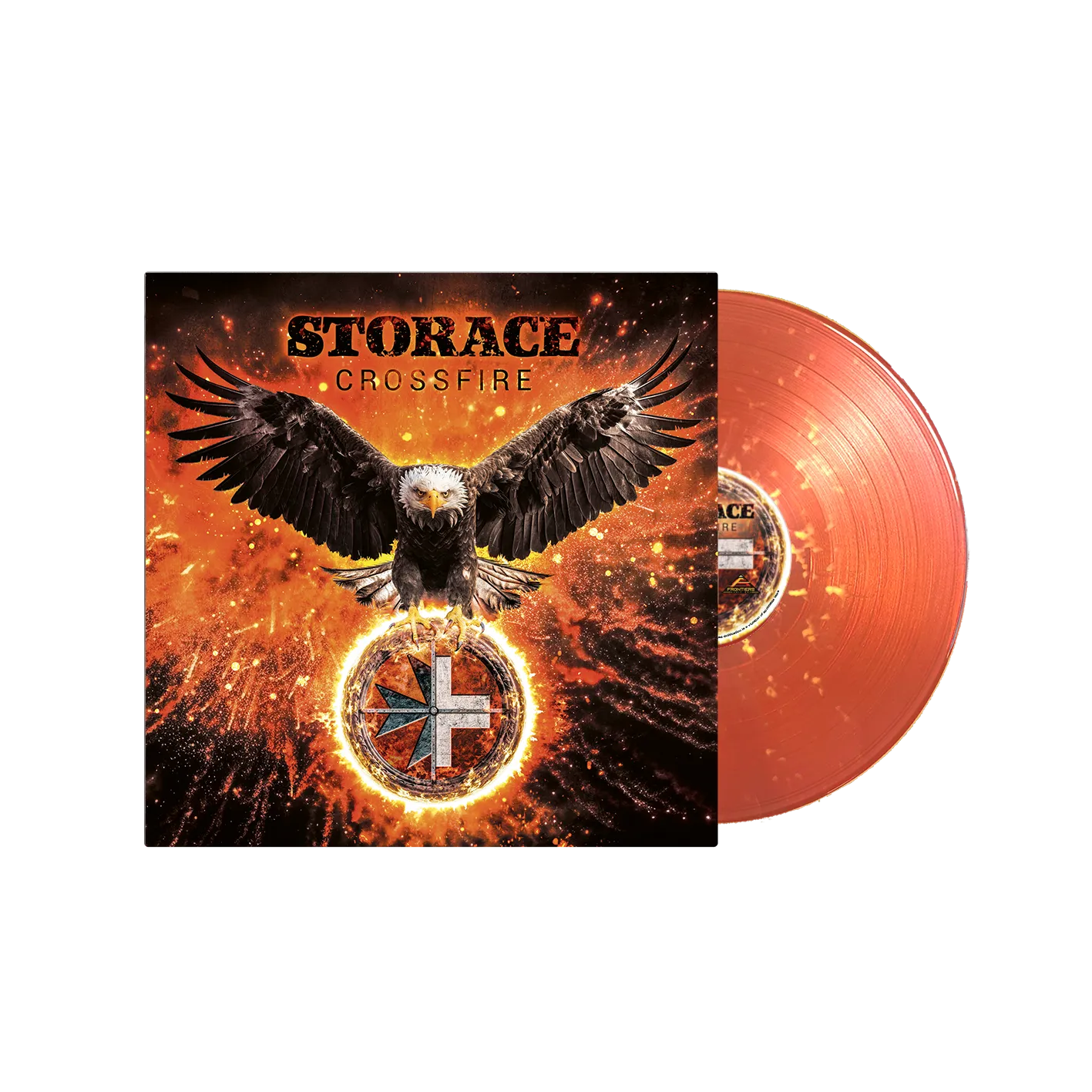 Storace - Crossfire - Red/Yellow Splatter Vinyl LP