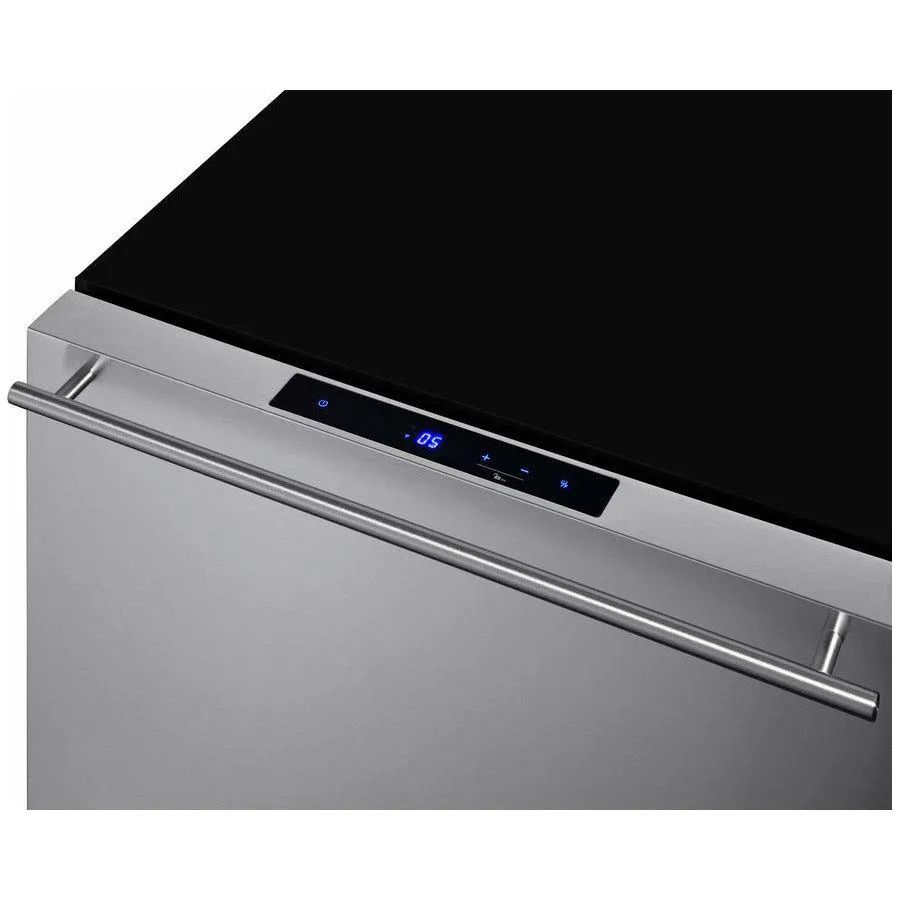 Summit 24 in. Wide 2-Drawer All-Freezer, ADA Compliant - ADFD243