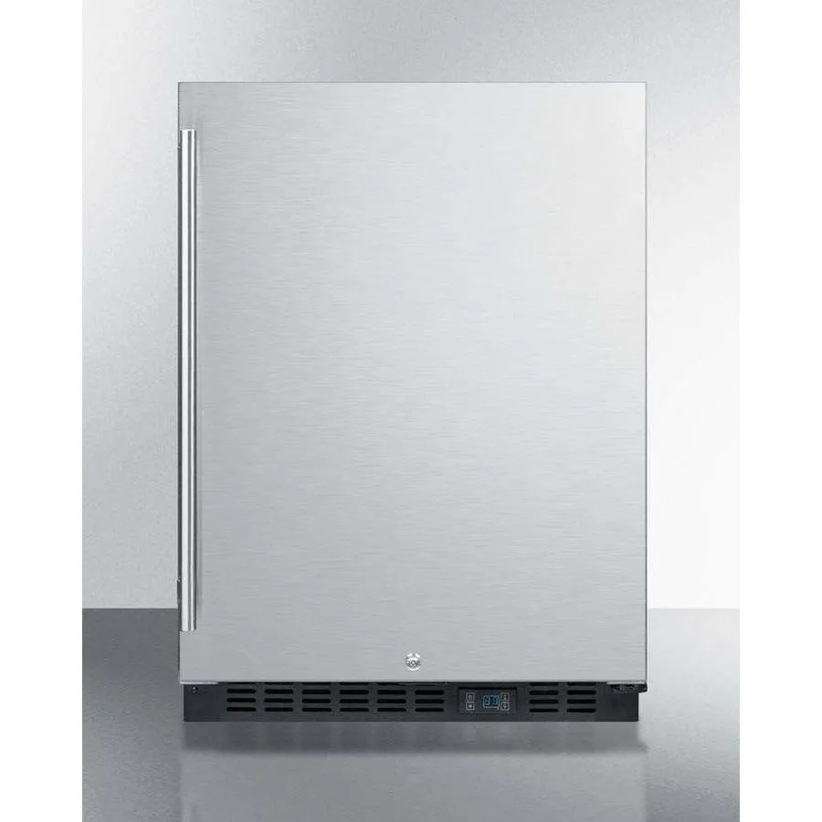 Summit 24" Wide Built-In Beverage Fridge SCR610BLSD