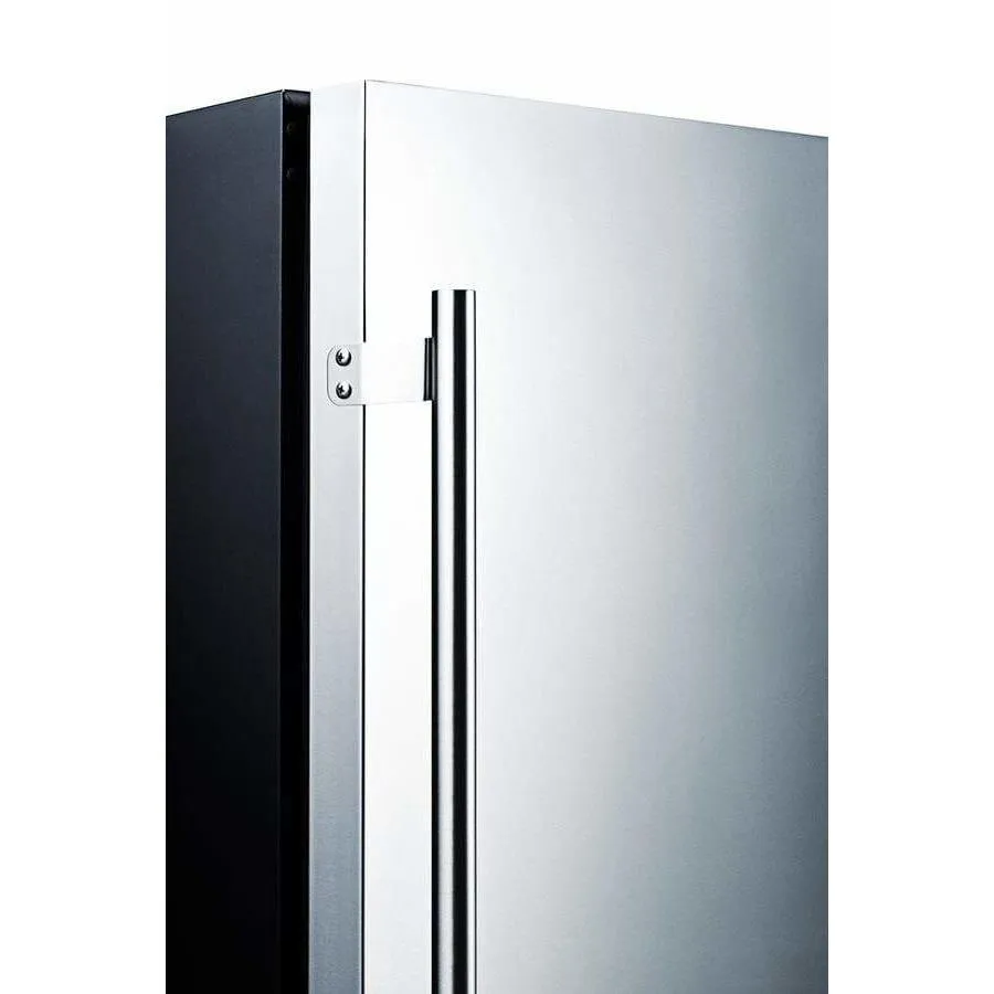 Summit 24" Wide Built-In Beverage Fridge SCR610BLSD