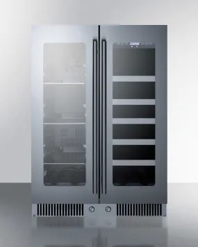 Summit 24" Wide Built-In Wine/Beverage Center - CLFD243WBV