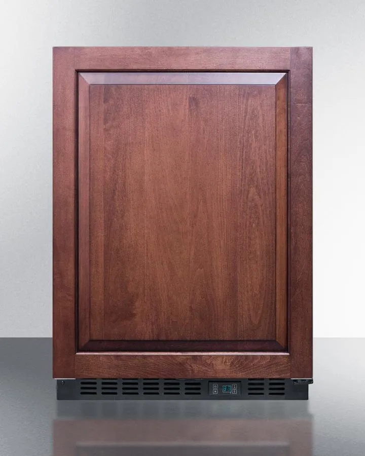 Summit SCR610BLSDIF 24" Wide Built-in Beverage Center (panel Not Included)