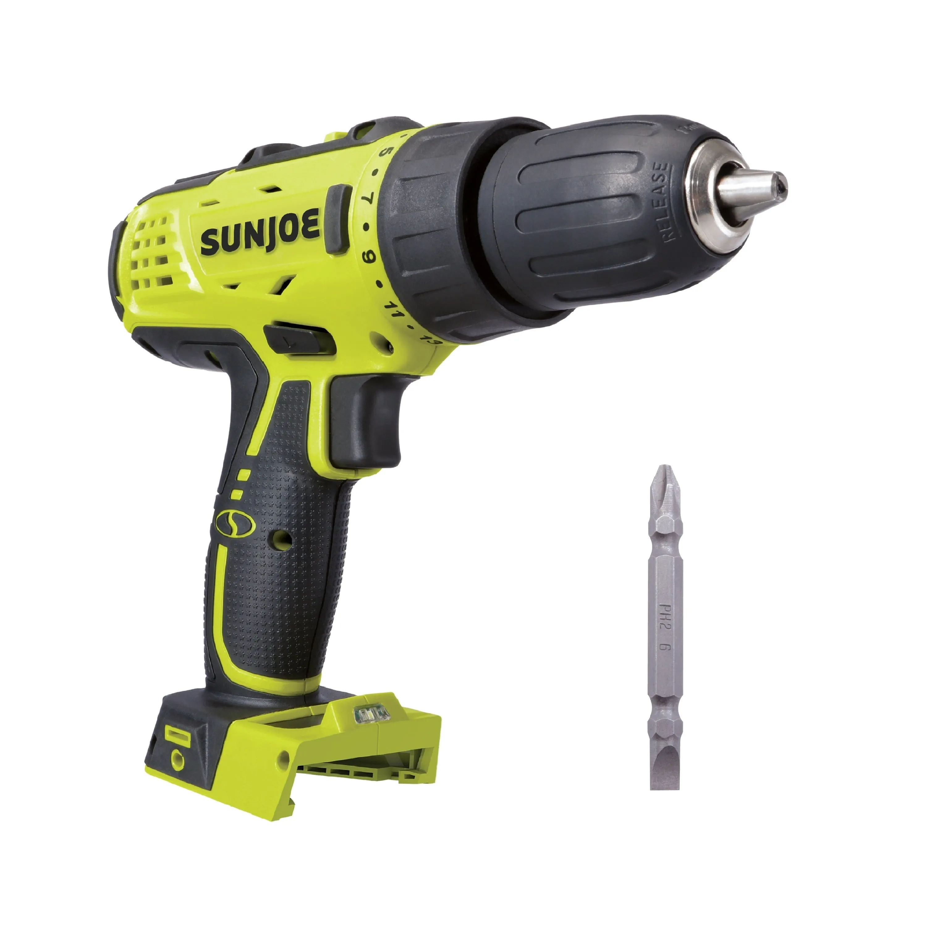 Sun Joe 24V-DD-CT 24-Volt IONMAX Cordless Drill Driver | Tool Only