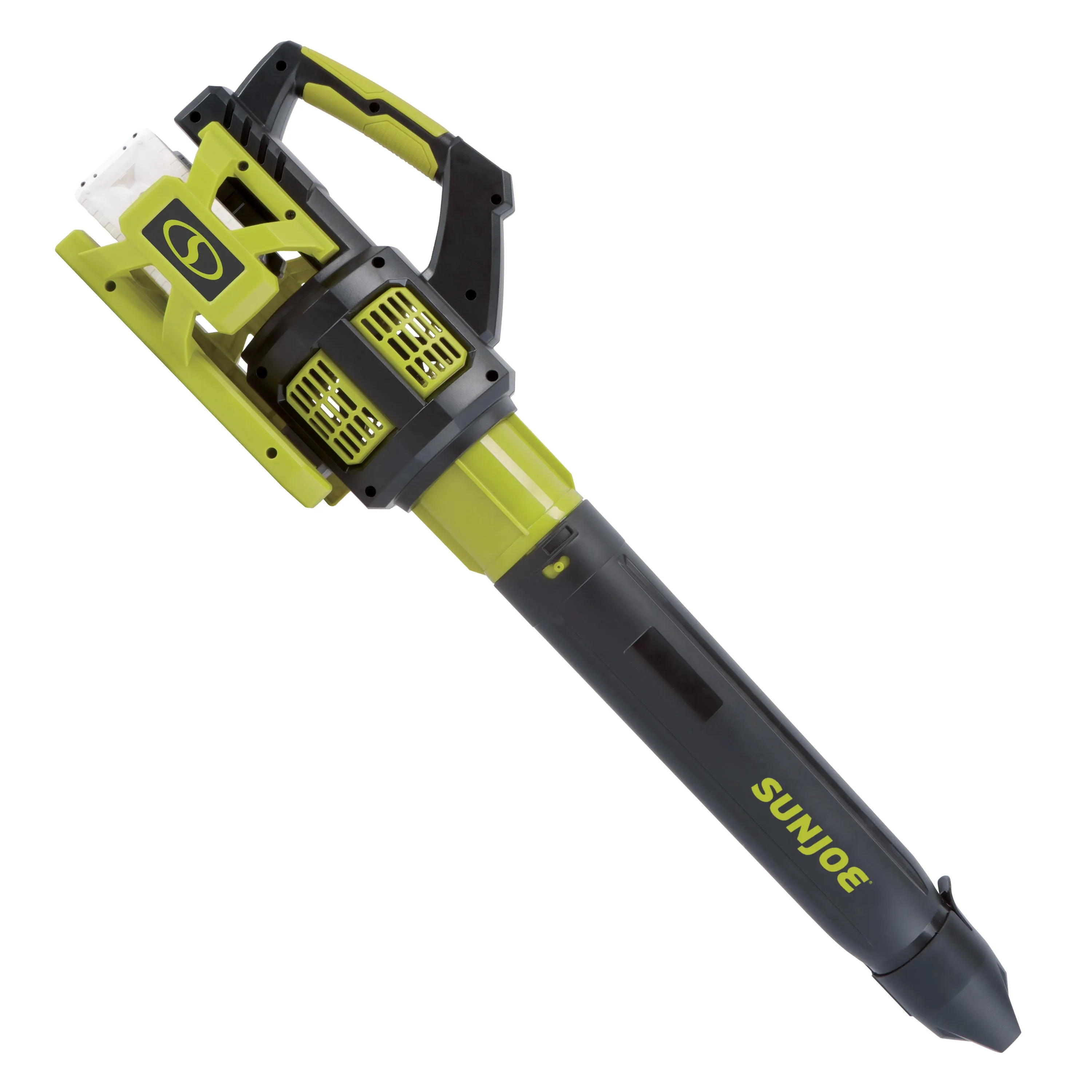 Sun Joe 24V-X2-JB500 Cordless Brushless Turbine Jet Blower | W/ 2 x 2.0-Ah Batteries   Charger