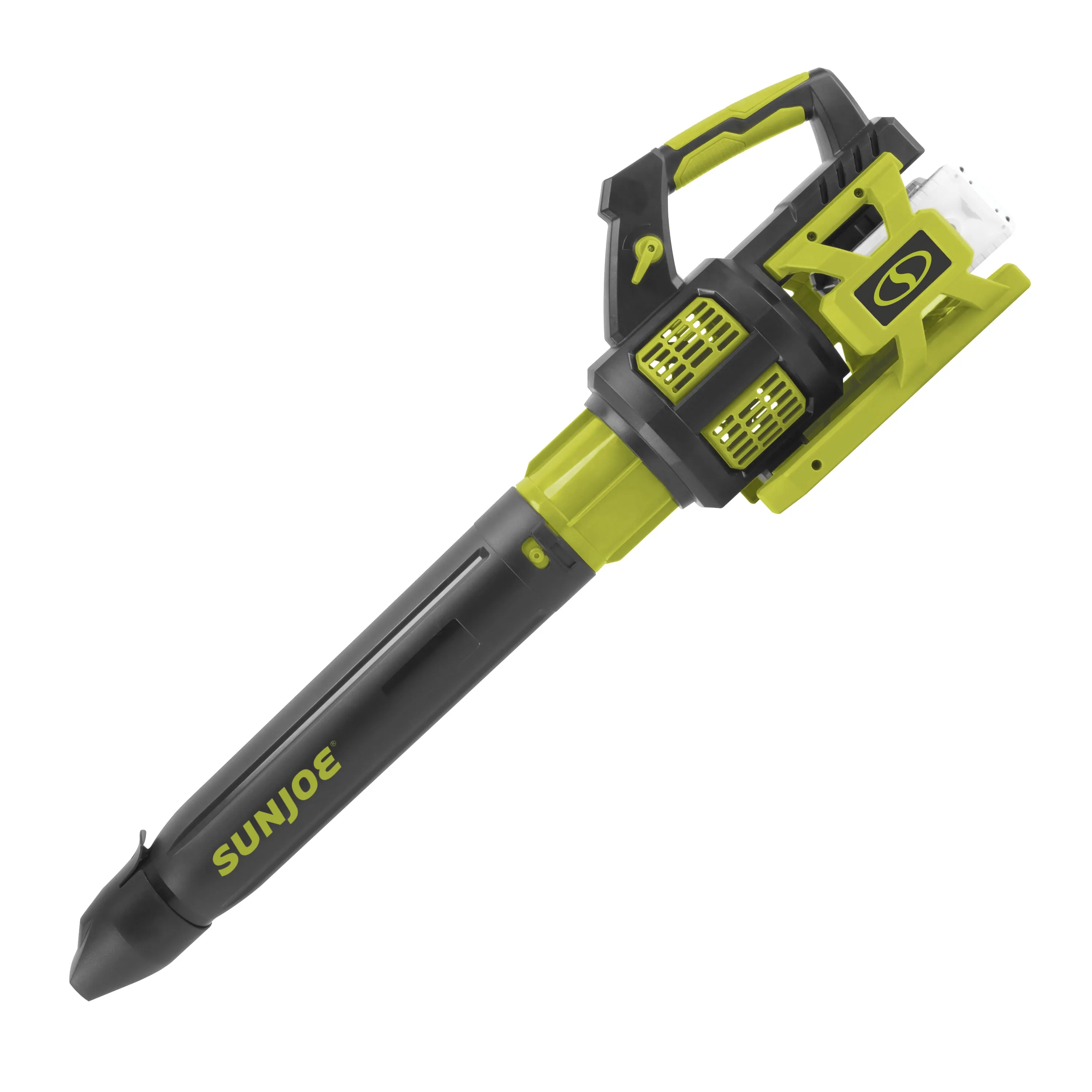 Sun Joe 24V-X2-JB500 Cordless Brushless Turbine Jet Blower | W/ 2 x 2.0-Ah Batteries   Charger