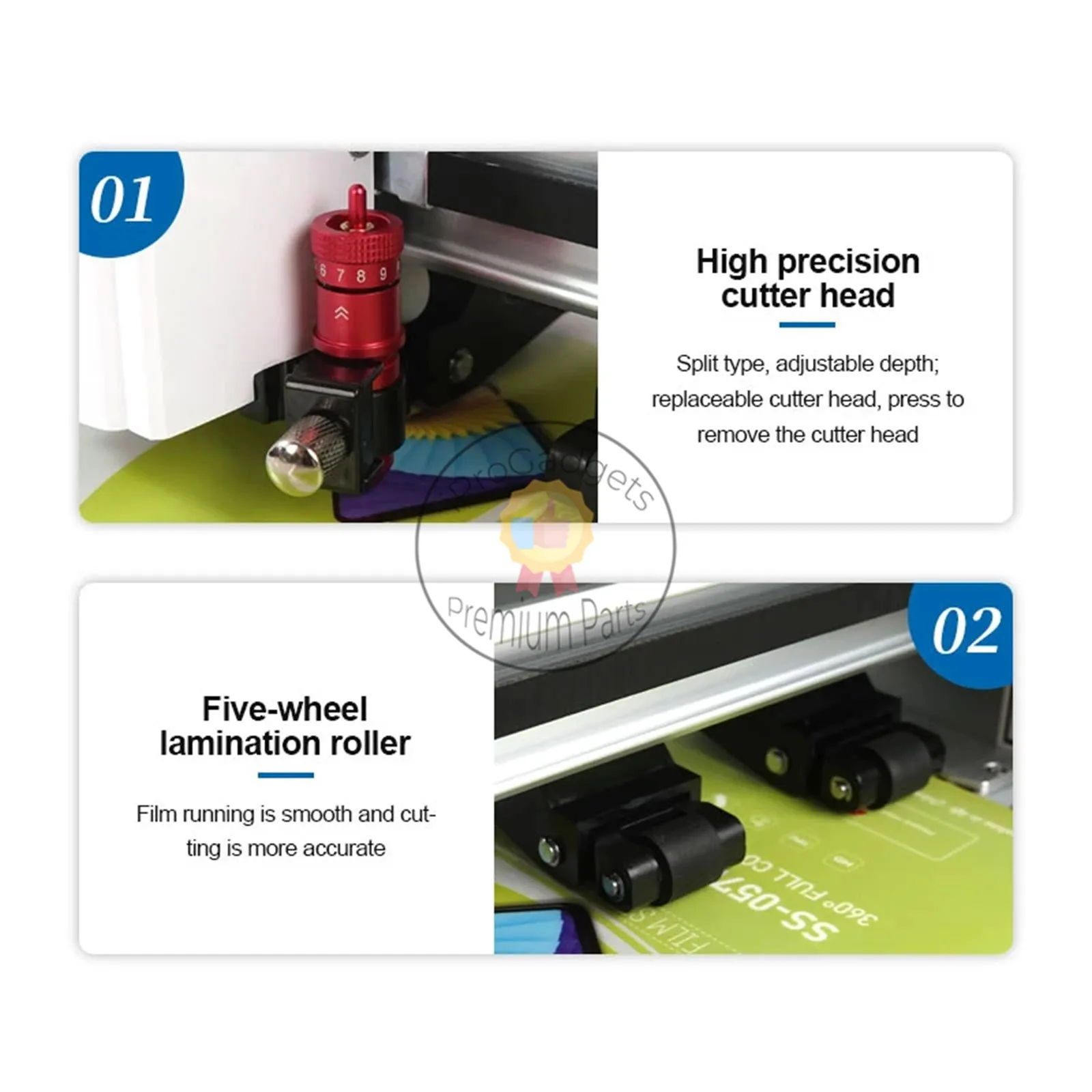 SunShine Y22 Plus Unlimited Film Cutting Machine Supports Precise Cutting of Hydrogel Film/Color Film Below 16 inches