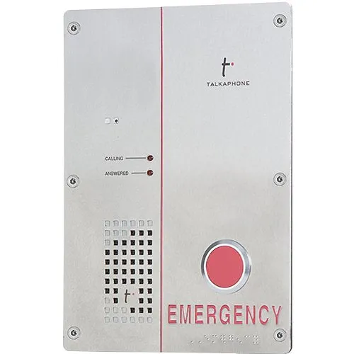 TalkaphoneVOIP-500E Single Button Native VoIP Emergency Phone