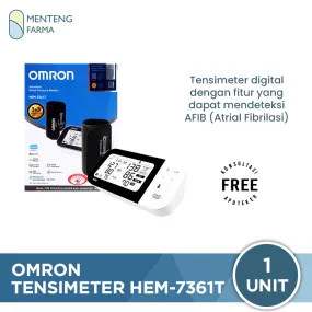 Tensimeter Digital Omron HEM-7361T - Pengukur Tekanan Darah