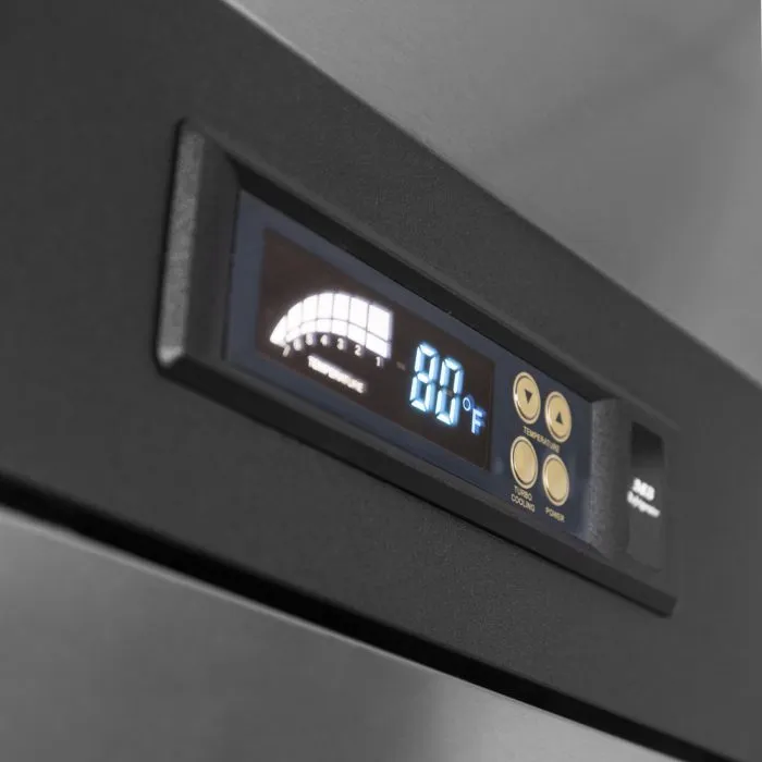 Turbo Air - M3R24-1-N, Commercial 28" Reach-in Refrigerator M3 series Stainless Steel 21.6 cu.ft.