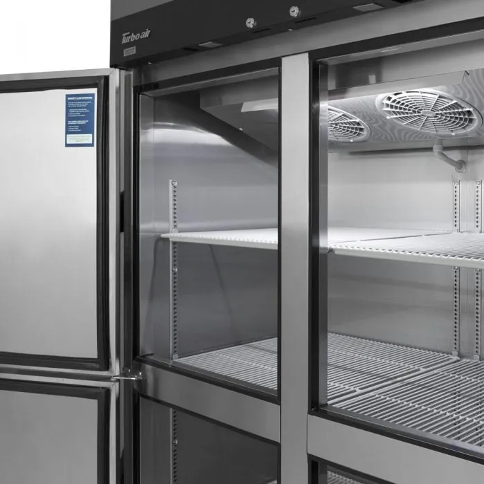 Turbo Air - M3R47-4-N, Commercial 51" Reach-in Refrigerator M3 series Stainless Steel 42.1 cu.ft. Two-section