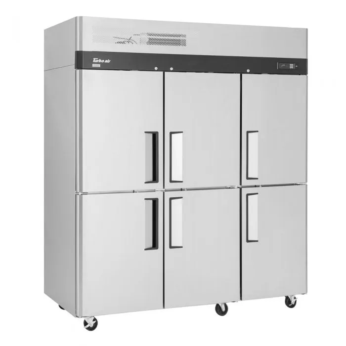 Turbo Air - M3R72-6-N, Commercial 77" Reach-In Refrigerator M3 Series  65.6 cu.ft.3 Section