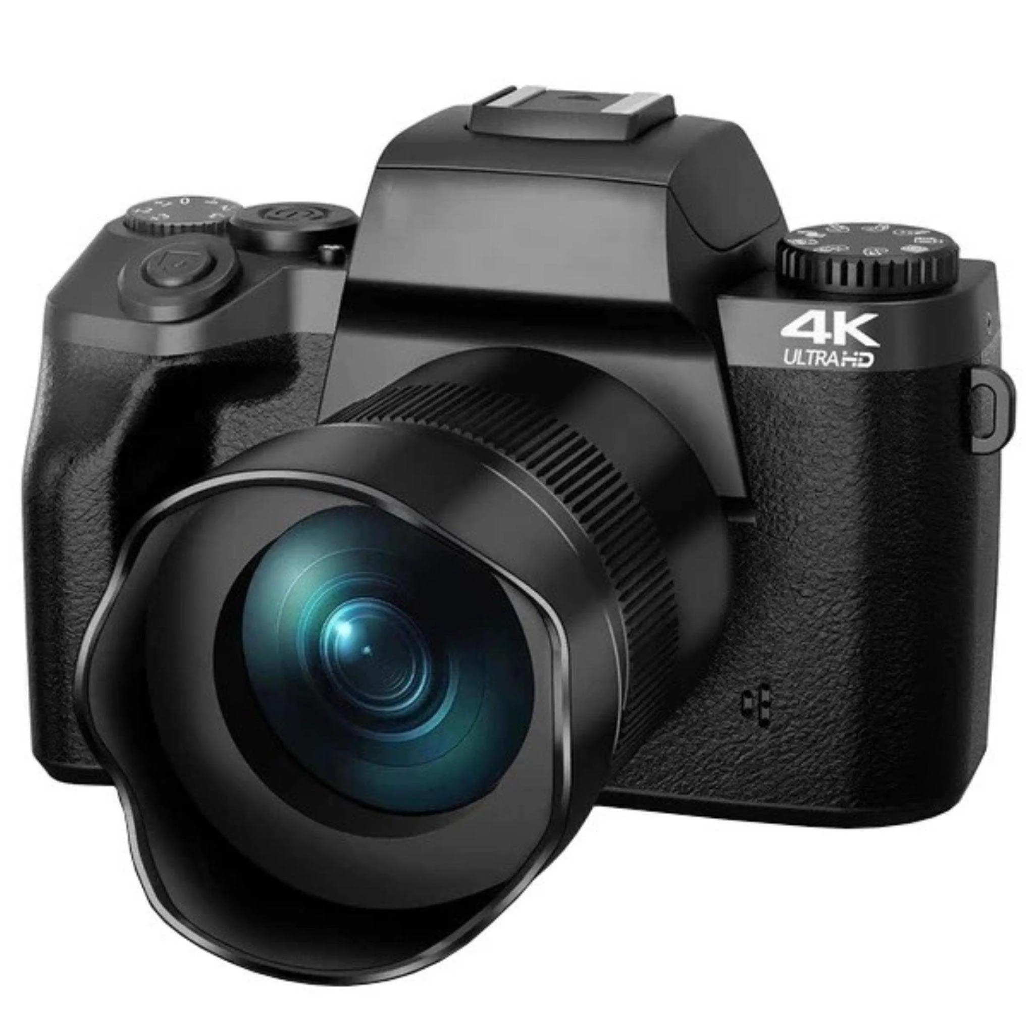 TUTT W5 4K/60fps Mirrorless 64MP Digital Camera and Camcorder 16X Zoom | Dual Camera for Selfie Vlogging | Full Combo   128GB SanDisk Pro Extreme SD/TF Kit