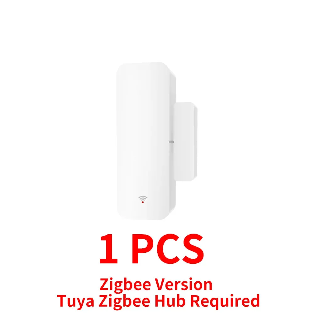 Tuya WiFi Zigbee Door Sensor Contact Sensor Open Closed Detector Smart Home Alarm Security Protection Work with Aleax Smart Life