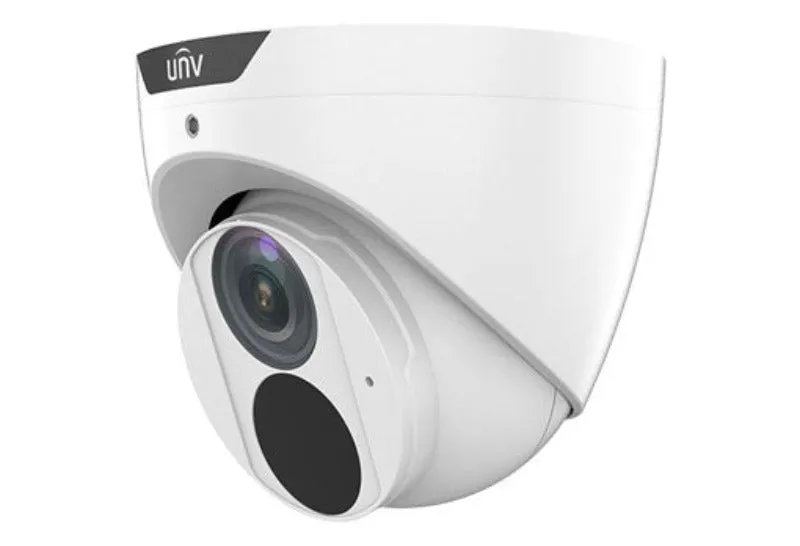 UNIVIEW IPC3614SB-ADF40KMC-I0: 4MP Light and Audible Warning Fixed Eyeball Turret Camera
