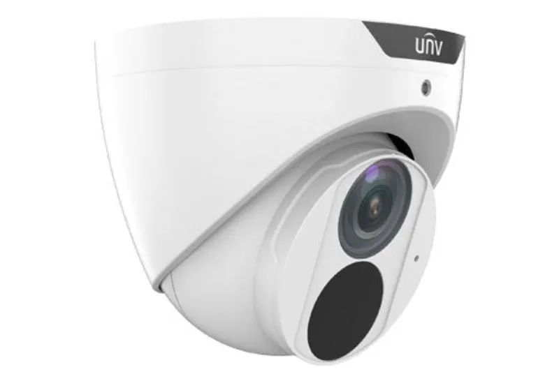 UNIVIEW IPC3614SB-ADF40KMC-I0: 4MP Light and Audible Warning Fixed Eyeball Turret Camera